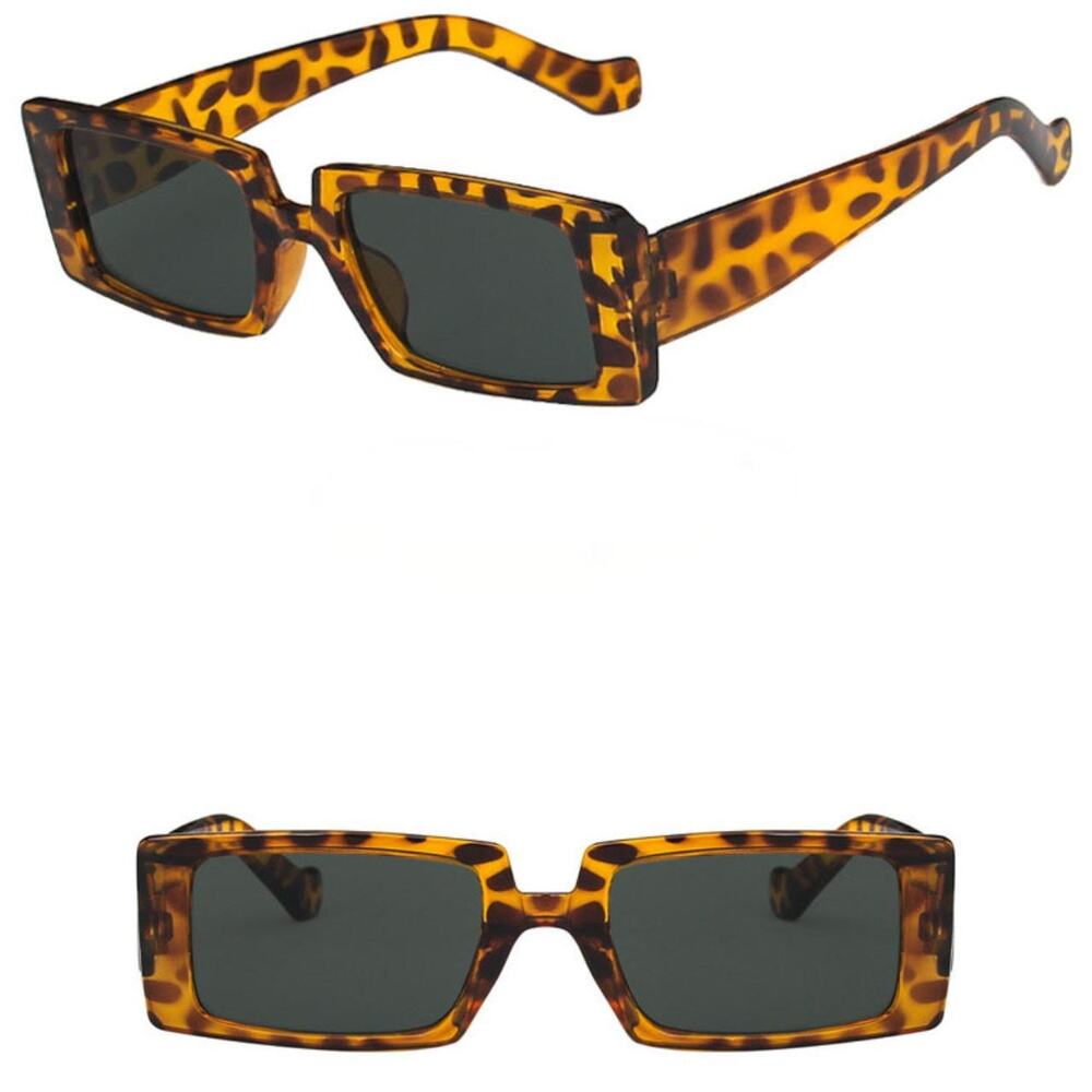 Leopard Print Fashion Retro Sunglasses